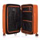 24. SwissBags Tourist Großer Koffer 77cm Orange