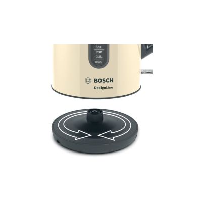 9. Bosch TWK4P437 Wasserkocher 1,7 l 2400 W Beige, Schwarz