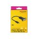 3. DeLOCK 63908 Parallelkabel Schwarz 0,15 m DB-9