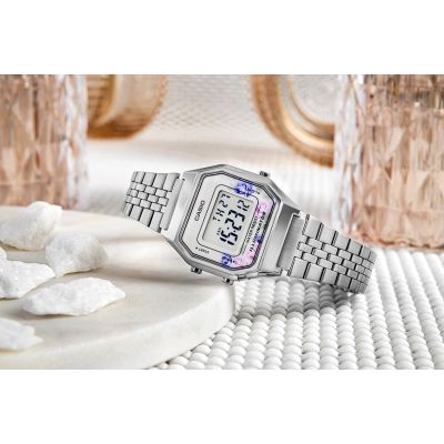 6. Damenuhr CASIO LA680WA-4CDF + BOX
