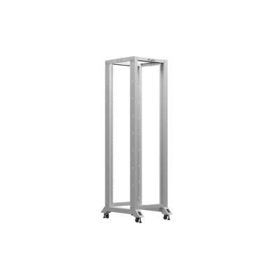4. Open Rack 19 Zoll 42U 600x800 grau Lanberg