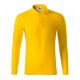 2. Herren-Pique-Poloshirt LS (Gelb)
