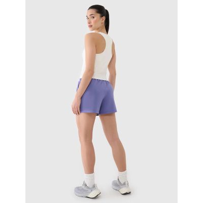 2. Schnelltrocknende Trainingsshorts für Damen 4F 4FRSS25TFSHF0874-32S