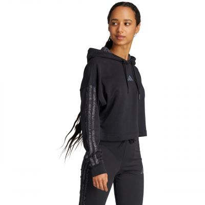 4. adidas Essentials French Terry Hoodie mit 3-Streifen-Print W JC6244