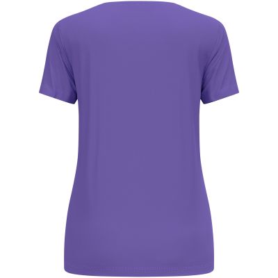 Damen-T-Shirt ODLO F-DRY RIDGELINE, Rundhals, kurzärmelig, violett