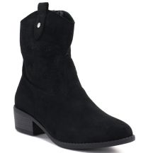 Damen-Ajour-Stiefeletten in Schwarz M.Daszyński MR2353-23