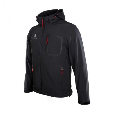 3. Alpinus Stenshuvud Softshelljacke schwarz BR43371