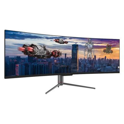 3. LC-Power LC-M49-DQHD-120-CQ Computermonitor 124,5 cm (49") 5120 x 1440 px UltraWide Quad HD QLED Schwarz