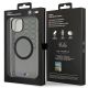8. Hülle BMW BMHMP14SHGPK iPhone 14 6.1" grau/grau Muster MagSafe