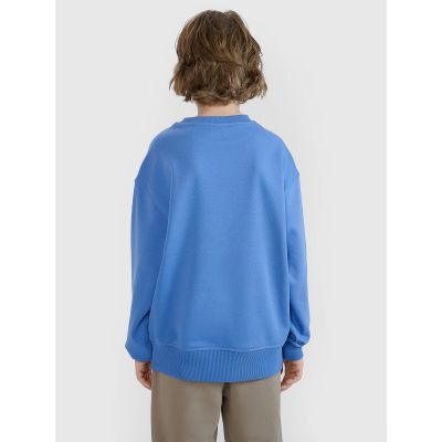 3. Jungen-Sweatshirt ohne Kapuze, ohne Reißverschluss 4F 4FJWSS25TSWSM1713-34S