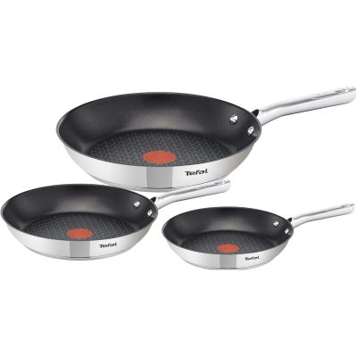 5. 3er-Set Bratpfannen TEFAL Duetto+ G732S334 20/24/28 cm