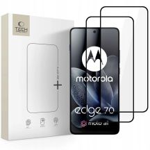 Tech-Protect Glass Fit+ 2er-Pack Schutzglas für Motorola Edge 70 5G – Schwarz