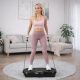 4. Extralink Moonwalk Spin Move Vibrationsplattform für Fitnessübungen 200W Schwarz