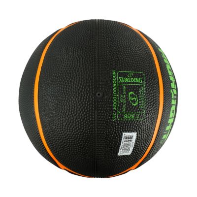 3. Spalding Highlight Basketball schwarz-grün-orange 84354Z