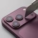 5. Kameraabdeckung Tech-Protect Camalloy Fit+ für iPhone 18 Pro – burgunderrot