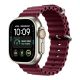 Tech-Protect Iconband Pro Armband für Apple Watch 44 / 45 / 46 / 49 mm - bordeauxrot