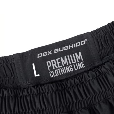 22. Schwarze DBX Bushido MMA-Shorts