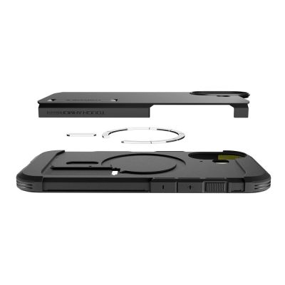 8. Spigen Tough Armor "T" MagSafe Hülle für iPhone 17 - Schwarz