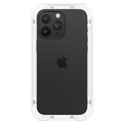 7. Spigen Glas.tR EZ Fit gehärtetes Glas für iPhone 15 Pro - 2 Stk.