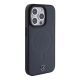 4. Mercedes Smooth Leather MagSafe Hülle für iPhone 15 Pro – Marineblau