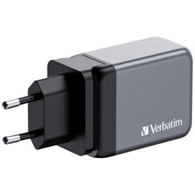 3. Verbatim GaN GNC-65 2xUSB-C Universal-Netzladegerät