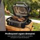 3. Ninja Holzfeuer-Außengrill mit Kontaktgrill