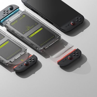 4. Ringke Easy Slide 2er-Pack gehärtetes Glas für Nintendo Switch 2 – Transparent