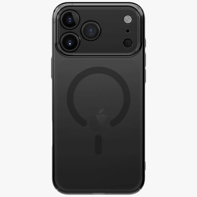 2. Uniq Airsuit Hülle für iPhone 17 Pro Max Magclick Charging - Schwarz