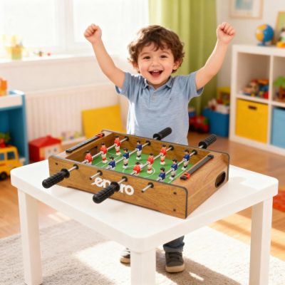 7. Tischfußballspiel 46x27x9cm Holz Enero