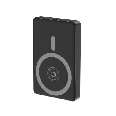 2. GEMBIRD Kabellose magnetische Powerbank 15W mit LCD-Display 10000 mAh, Schwarz