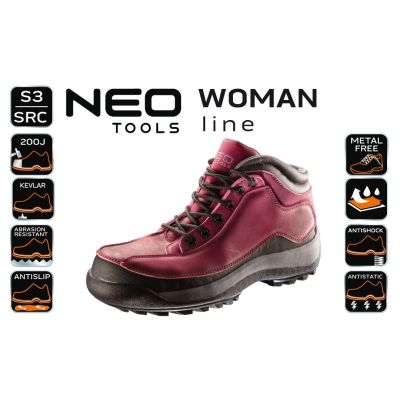 5. NEO Tools 82-540-38 Sicherheitsschuhe