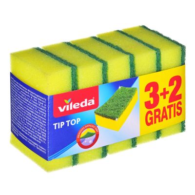 Vileda Tip-Top Scheuerschwamm 5 Stück.