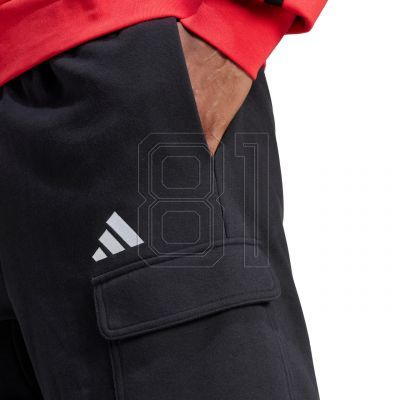 6. adidas Essentials Feel Cozy French Terry Cargo M JE6291 Shorts