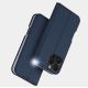 13. Dux Ducis Skin Pro Hülle für iPhone 16 Pro Max mit Klappe und Kartenfach – Blau