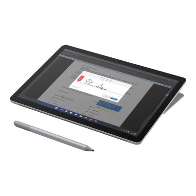 3. Microsoft Surface Go 4 Intel® N Tablet, 128 GB Speicher, 26,7 cm (10,5 Zoll), 8 GB RAM, Wi-Fi 6 (802.11ax), Windows 11 Pro Platinum