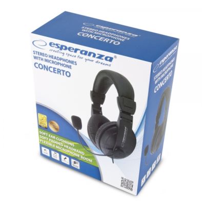 4. Esperanza EH103 Kopfhörer (schwarz)
