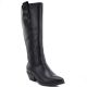 Schwarze Damen-Cowboystiefel aus Leder, Big Star UU274521