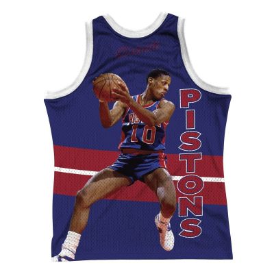 2. Mitchell & Ness NBA Detroit Pistons Dennis Rodman Tanktop