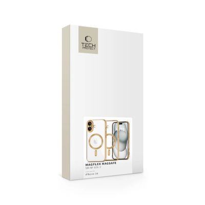 3. Tech-Protect MagFlex MagSafe Hülle für iPhone 16 – Gold