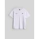 6. Locker geschnittenes Damen-T-Shirt mit Aufdruck 4F 4FKAW26TTSHF4507-10S