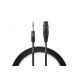Warm Audio PREM-XLRF-TRSM-3 Audiokabel 0,9 m XLR 6,35 mm TRS Schwarz