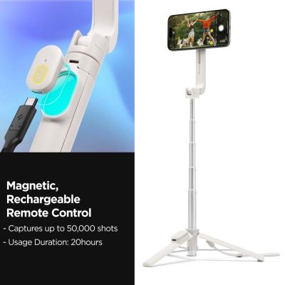 10. Spigen S571W MagSafe Bluetooth-Selfie-Stick mit Stativ – Beige