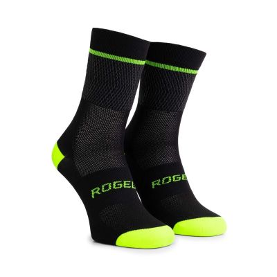 2. Rogelli HERO II Socken schwarz-fluoreszierend 36-39