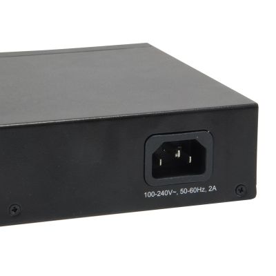 6. LevelOne GEP-1051 Switch - Intelligent - 8 x 10/100/1000 (PoE+) + 2 x Gigabit SFP - Desktop, Rackmontage - PoE+ (70W)