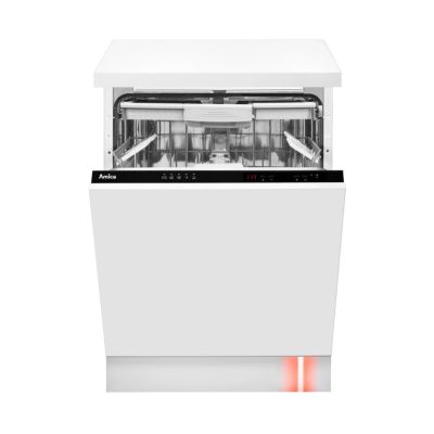 Einbaugeschirrspüler 60 cm AMICA DIV635ABZO STUDIO | Energieeffizienzklasse E | 14 Geschirrsets | AquaStop | TimeLight | Besteckschublade
