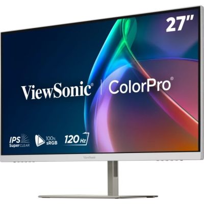 6. ViewSonic 27" VP2766-2K-W IPS QHD 120Hz HDMI-Hub-Lautsprecher-Monitor