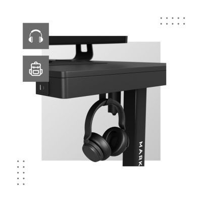 9. MA-Leader 8.2 Schwarzer elektrischer Schreibtisch