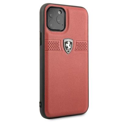 5. Ferrari FEOBAHCN58RE iPhone 11 Pro 5.8" rot/rot Hardcase Off Track Leder
