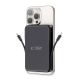 9. Tech-Protect LifeMag PB31 Powerbank mit MagSafe 10000 mAh 15 W USB-C/USB-A/integriertes USB-C/ Lightning Kabel – Schwarz