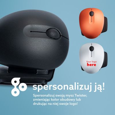 12. R-Go Beidhändige ergonomische Twis-Maus
